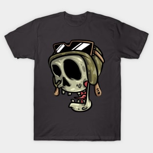 skull pilot T-Shirt